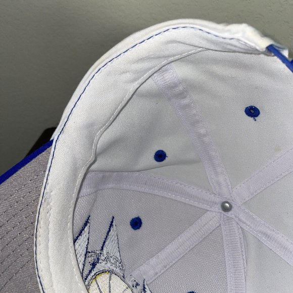 Vintage 90's Authentic Golden State Warriors Snapback Hat Shark Tooth Logo 7 - Picture 15 of 16